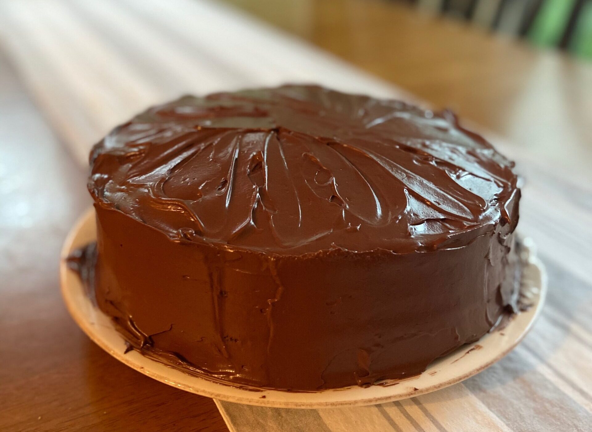 Best Ever Chocolate Cake, ‘Lower’ Calorie, and Healthier.