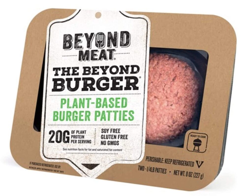 Beyond Meat plant based meat nutritional analysis