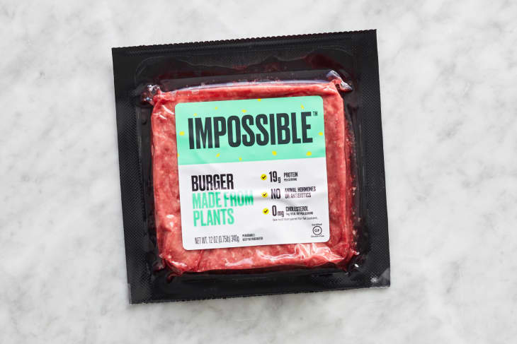 Impossible plant based meat nutritional analysis