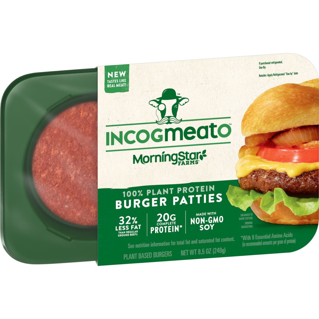 Incogmeato plant based meat nutritional analysis